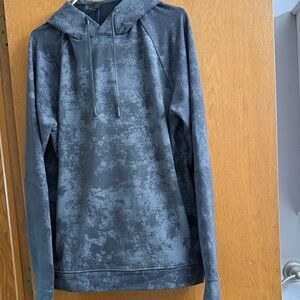 lululemon athletica Men's Black Patterned Hoodie